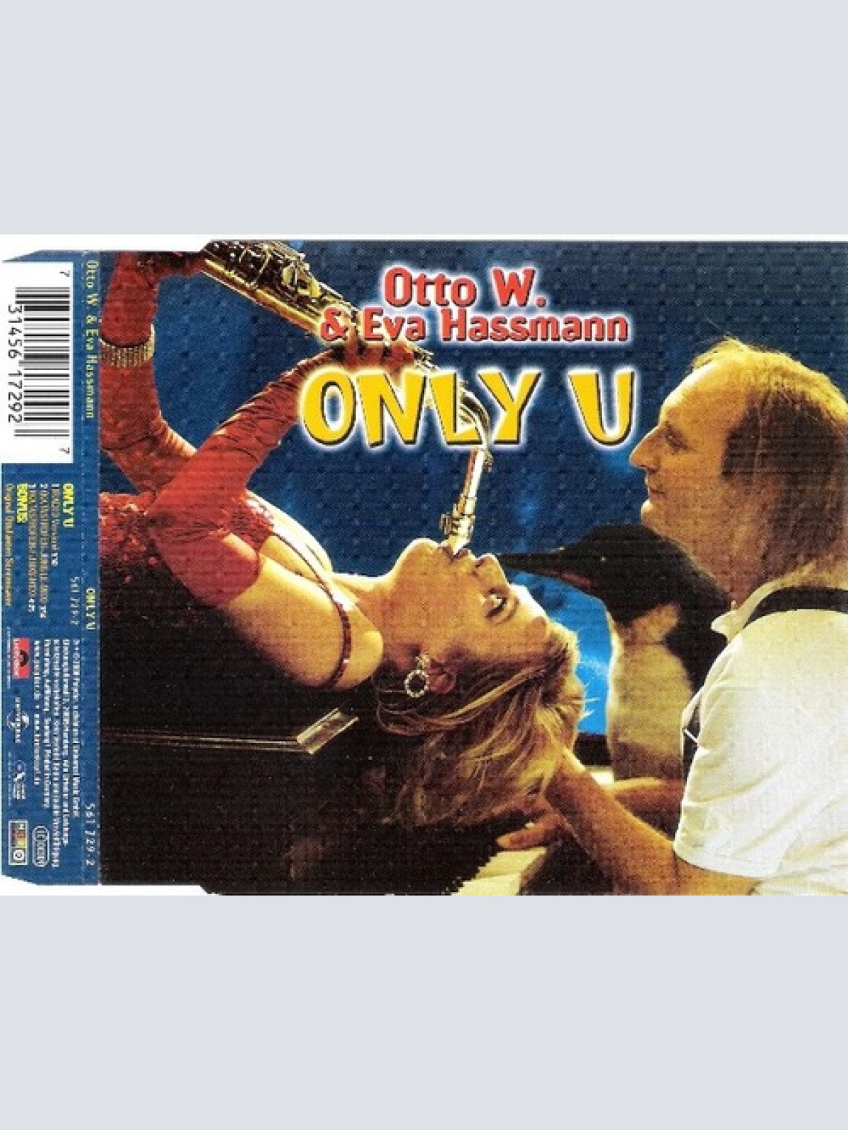 CD, Maxi, Enh Otto W.* & Eva Hassmann - Only U
