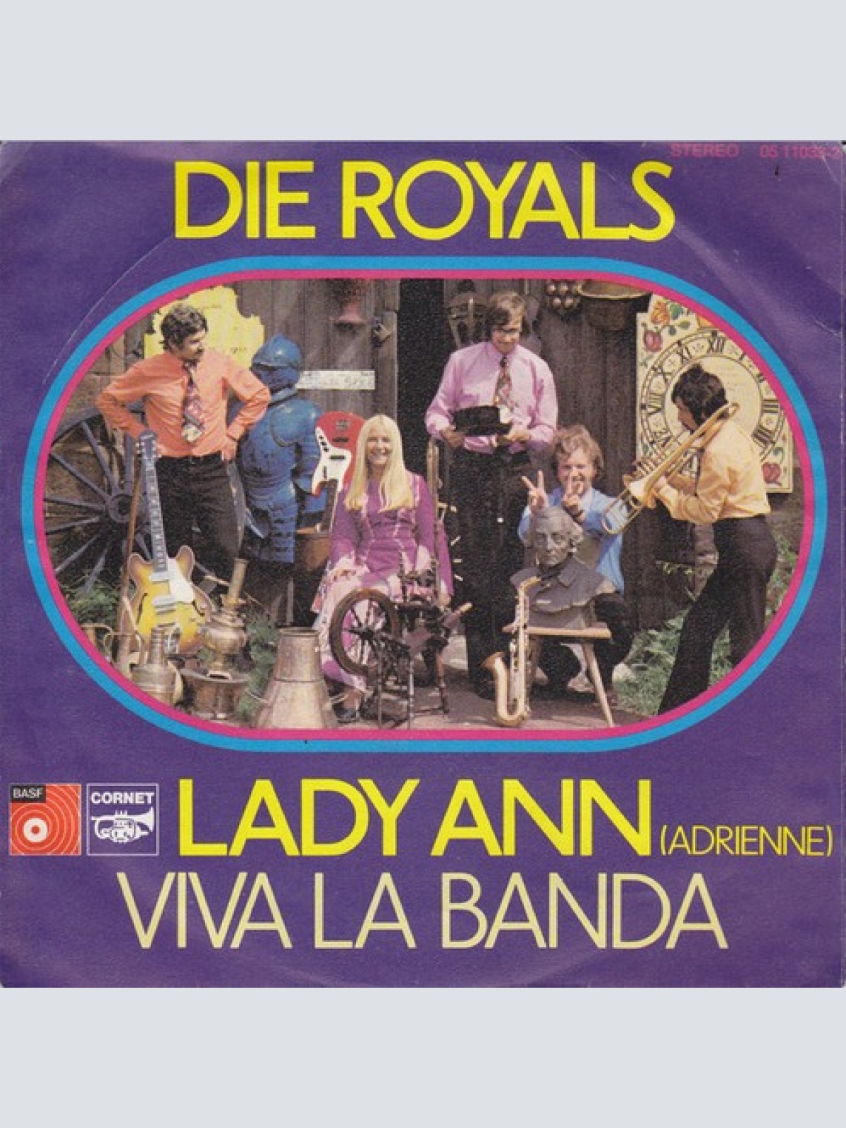 7", Single Die Royals - Lady Ann (Adrienne)