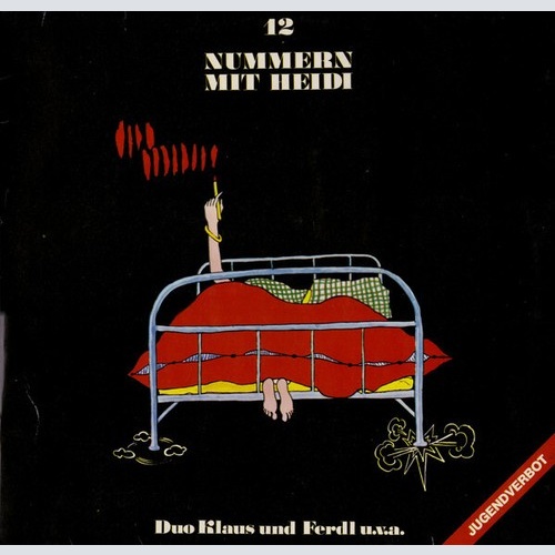 LP Various - 12 Nummern Mit Heidi