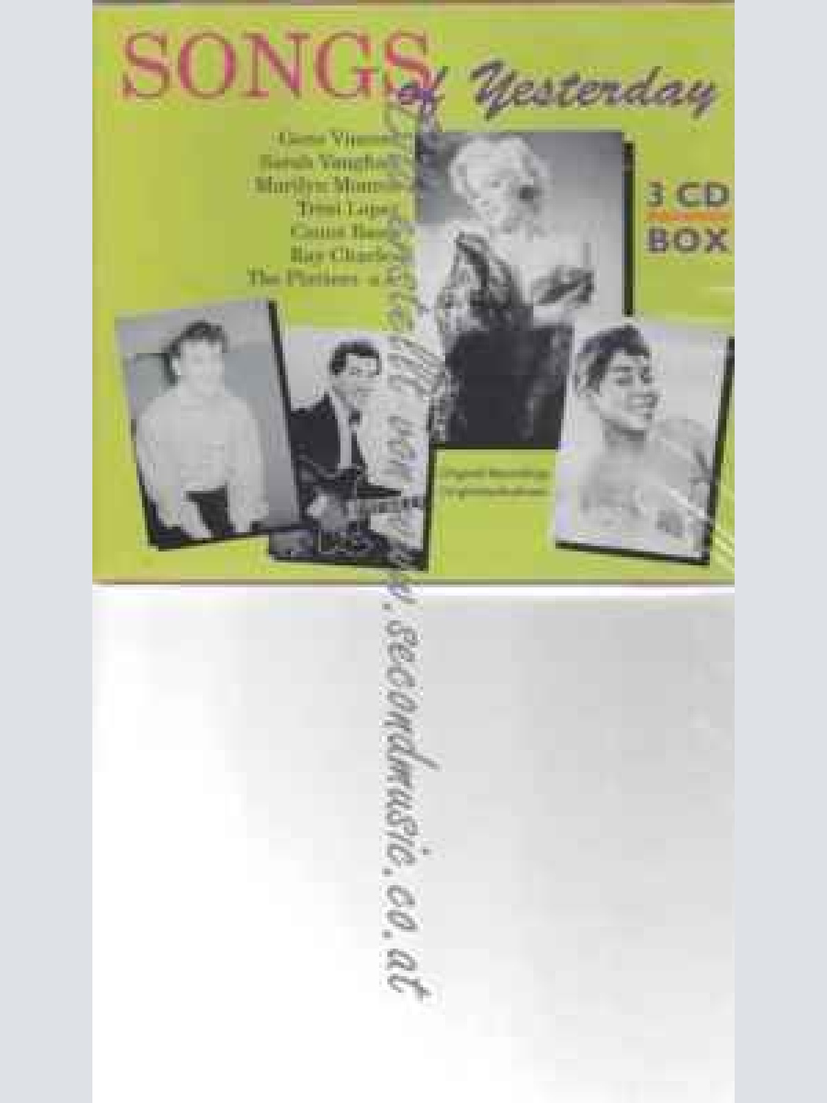 CD--Various | --Songs of Yesterday .CD (Vol)