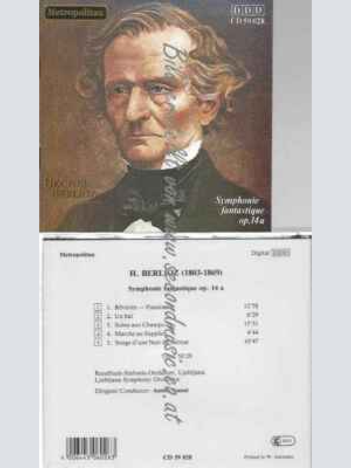 CD--Hector Berlioz und Anton Nanut--Symphonie fantastique