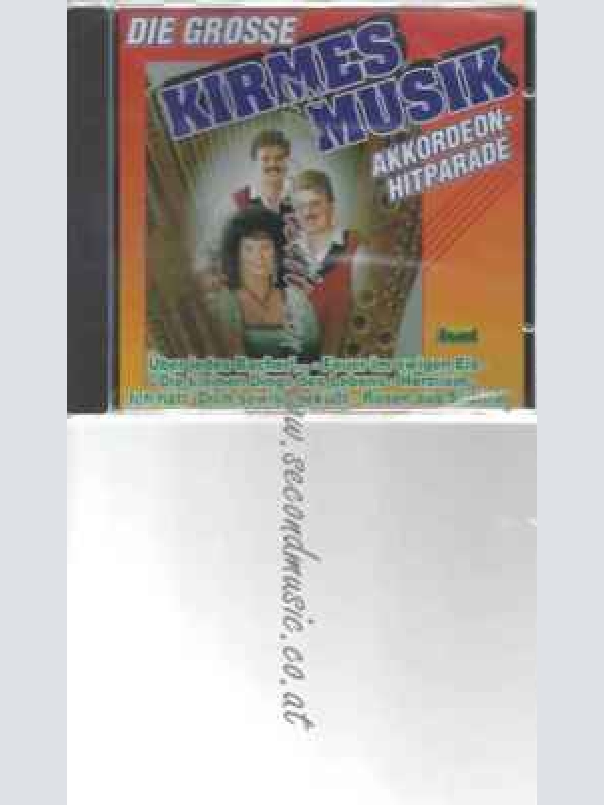 CD-- Die Grosse Kirmesmusik Akkordeon-Hitparade