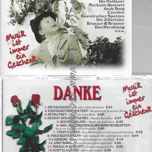 CD--Various--Danke - Musik Ist Immer Ein Geschenk