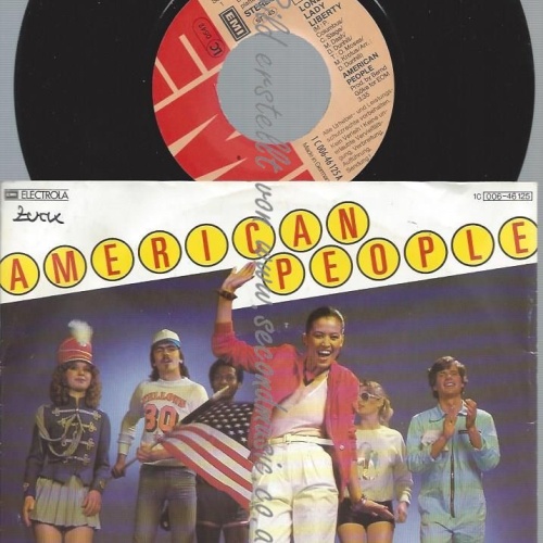 7"   American People  Lonely Lady Liberty