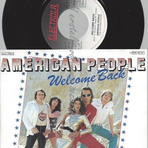 7"    American People – Welcome Back