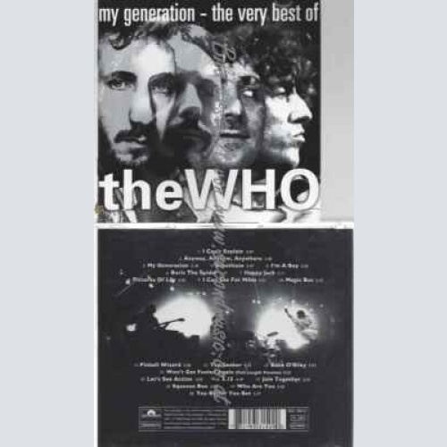 CD--The Who | --My Generation - Very Best of the Who