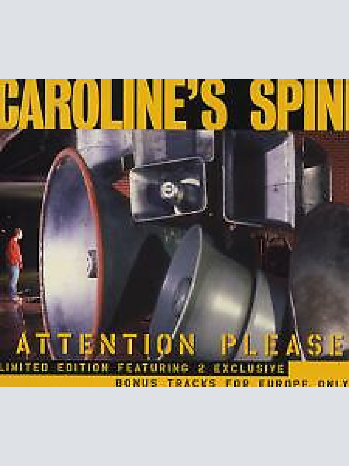 CD, Album, Ltd, Car Caroline's Spine - Attention Please