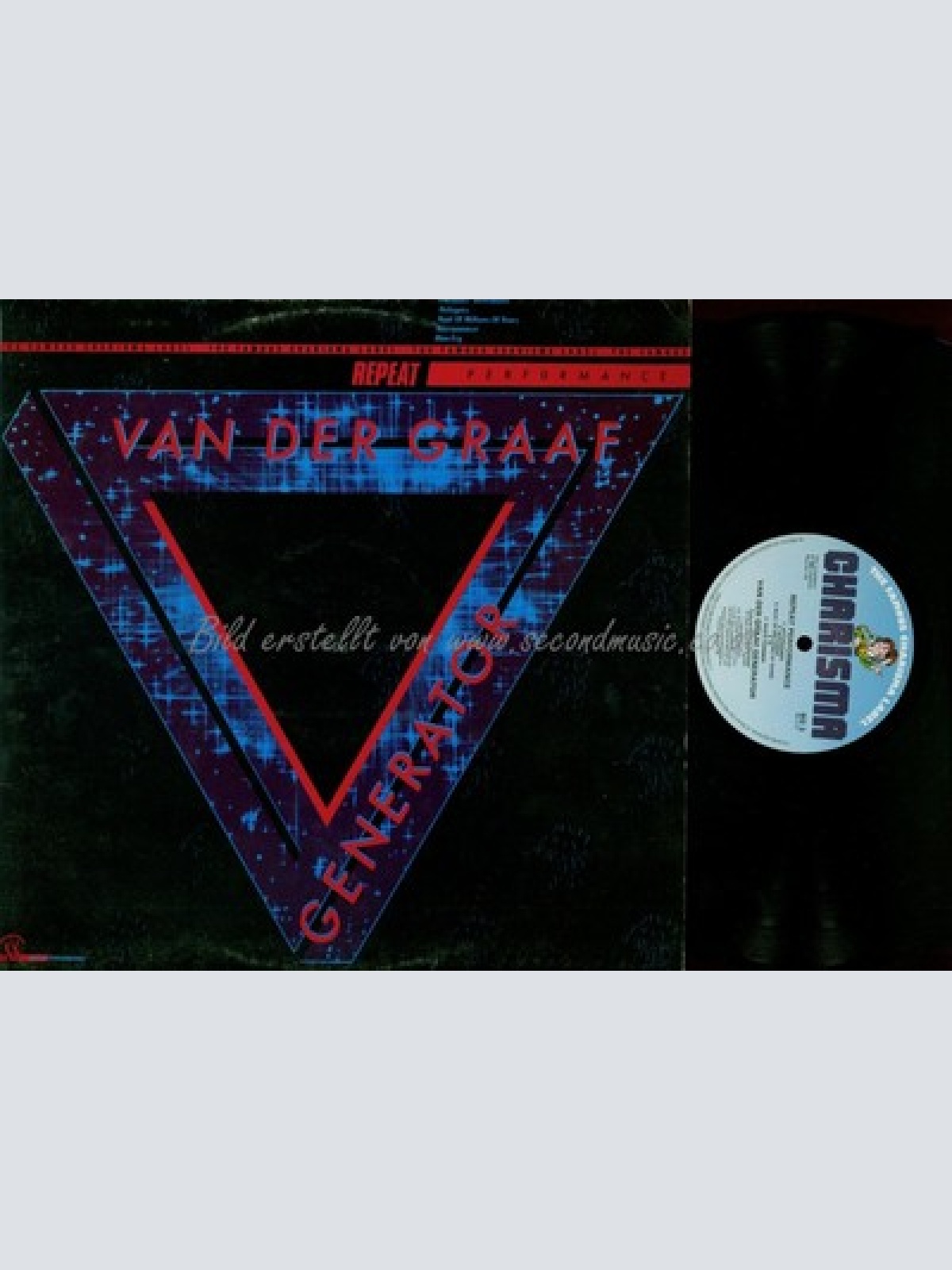 LP--VAN DER GRAAF GENERATOR---REPEAT--CHARISMA--1980