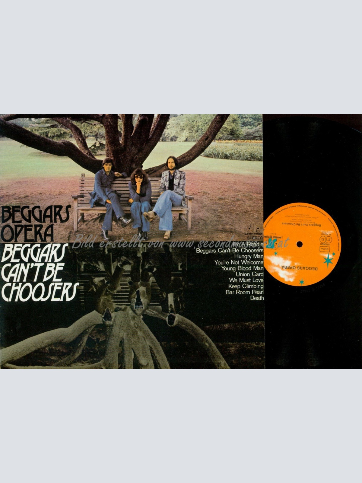 LP--BEGGARS OPERA BEGGARS CAN'T BE CHOOSERS //27702 JUPITER