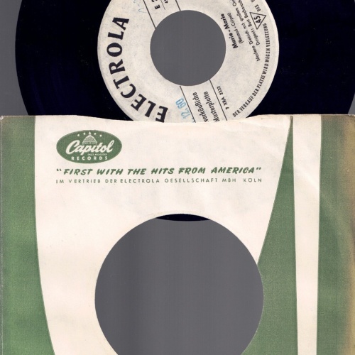 7" Marlene Dietrich – Marie-Marie / Wenn Ich Mir Was Wünschen Dürfte Promo