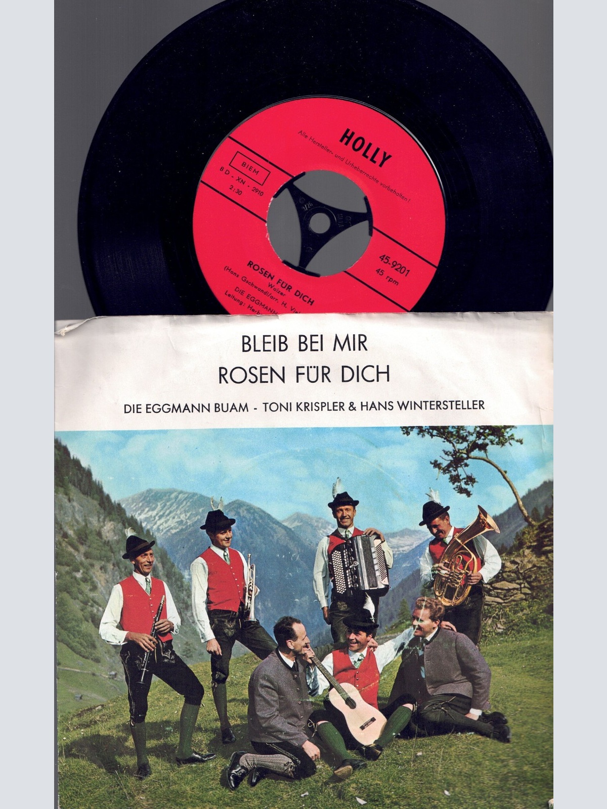 7" Egmann Buam Bleib bei mir