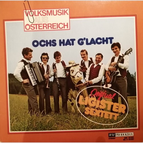 LP, Album Original Ligister Sextett - Ochs Hat G'lacht
