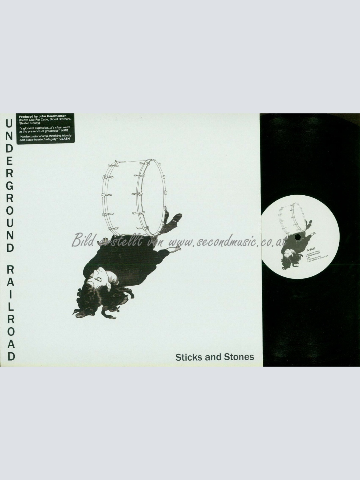 LP-- Underground Railroad  Sticks And Stones