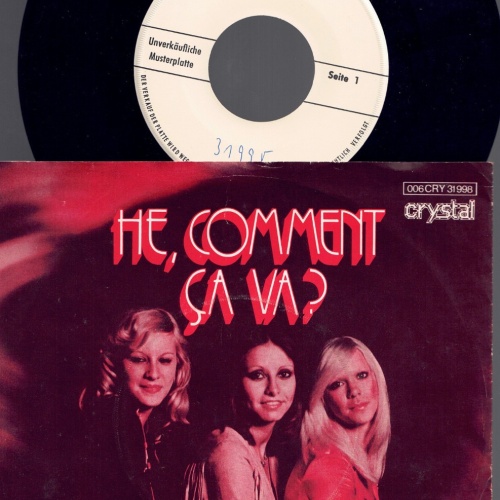 7" The Lovelets – He, Comment Ça Va?    Promo