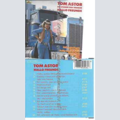 CD--Tom Astor | --Hallo Freunde