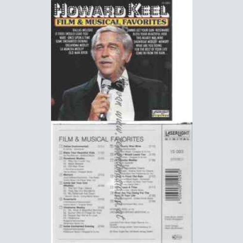 CD--Howard Keel--Film & Musical Favorites