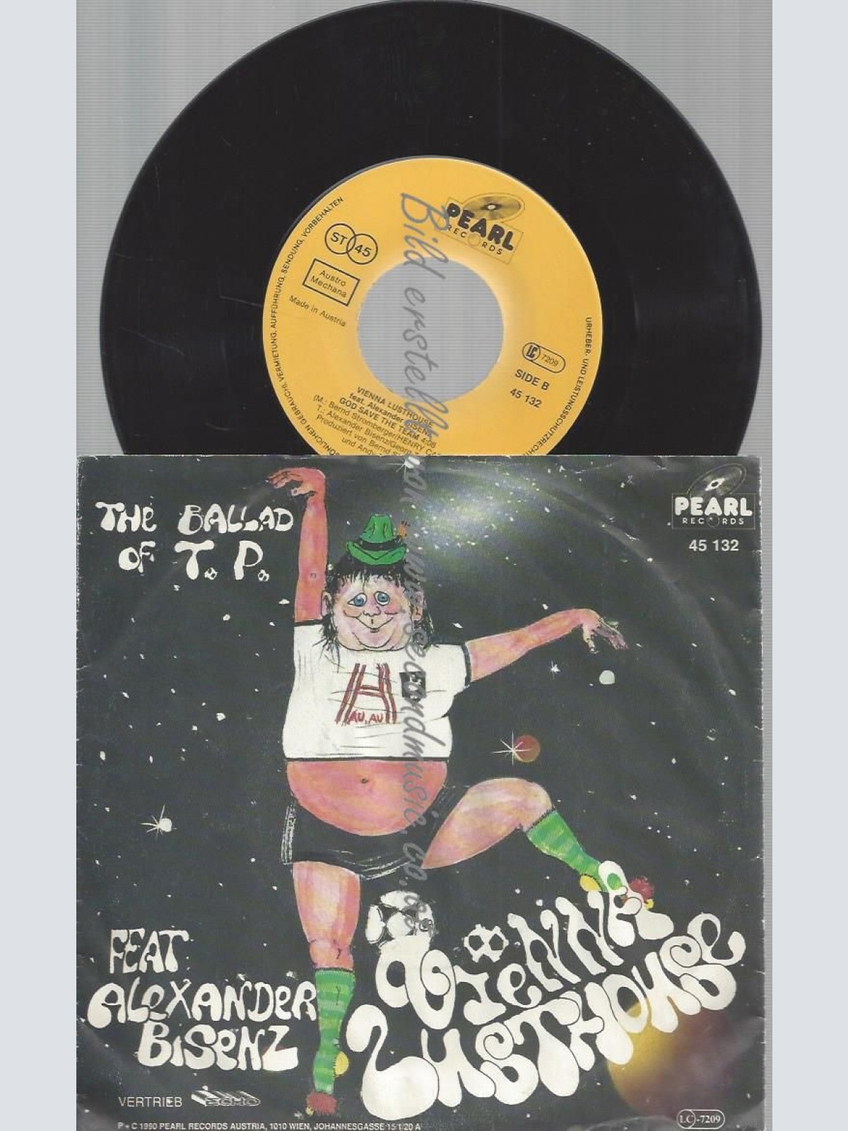 7"   Vienna Lusthouse Feat. Alexander Bisenz – The Ballade Of T.P.