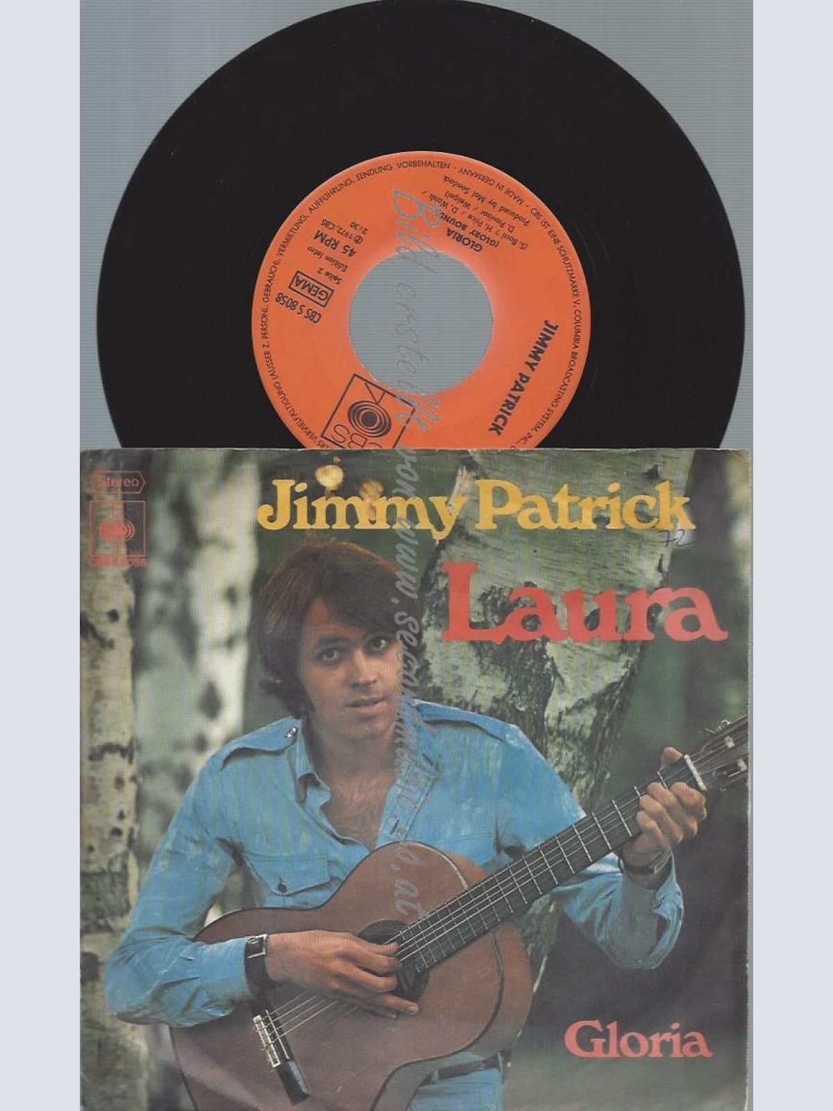 7"  Jimmy Patrick  Laura