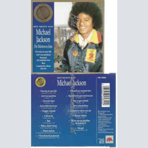CD--Michael Jackson--Het Beste van ( tracks)