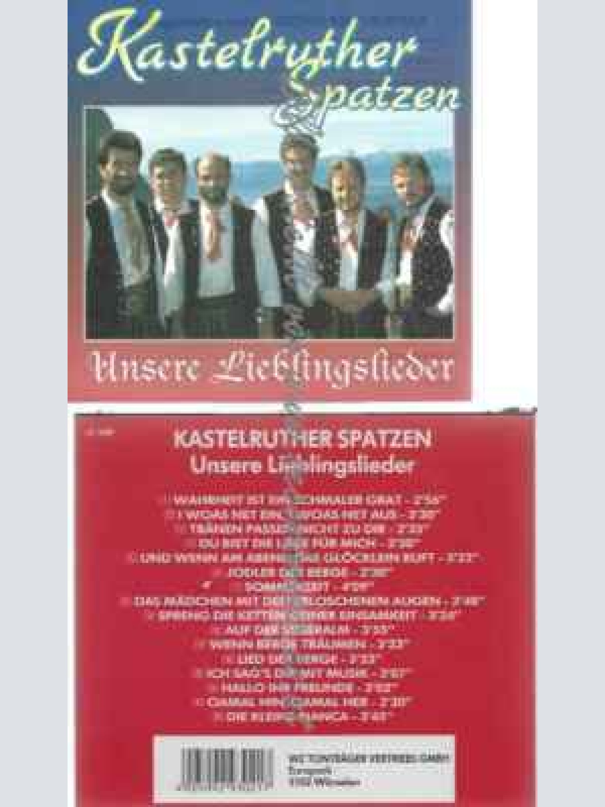 CD--Kastelruther Spatzen - Unssere Lieblingslieder,