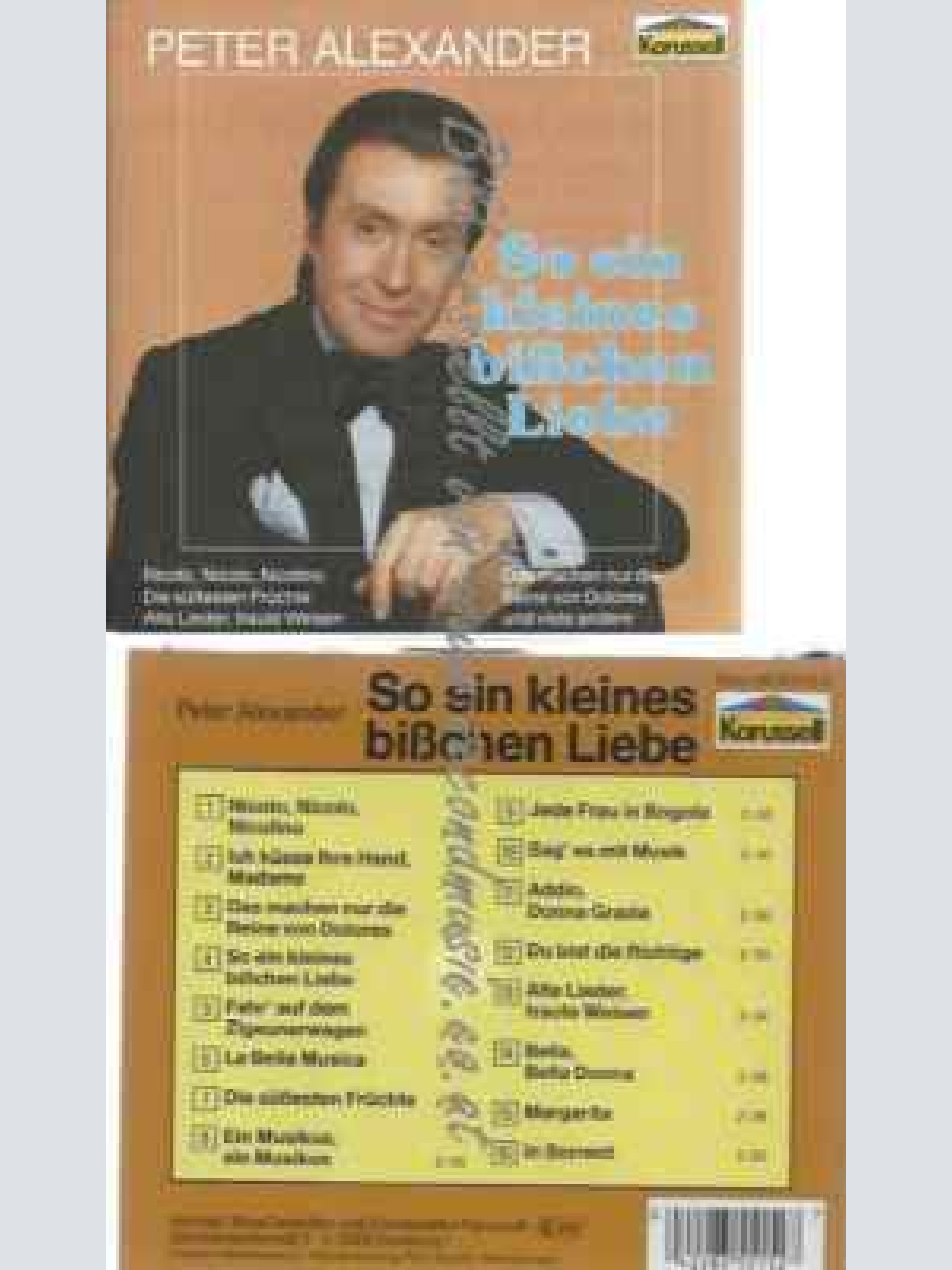 CD--Peter Alexander--So ein kleines bisschen Liebe