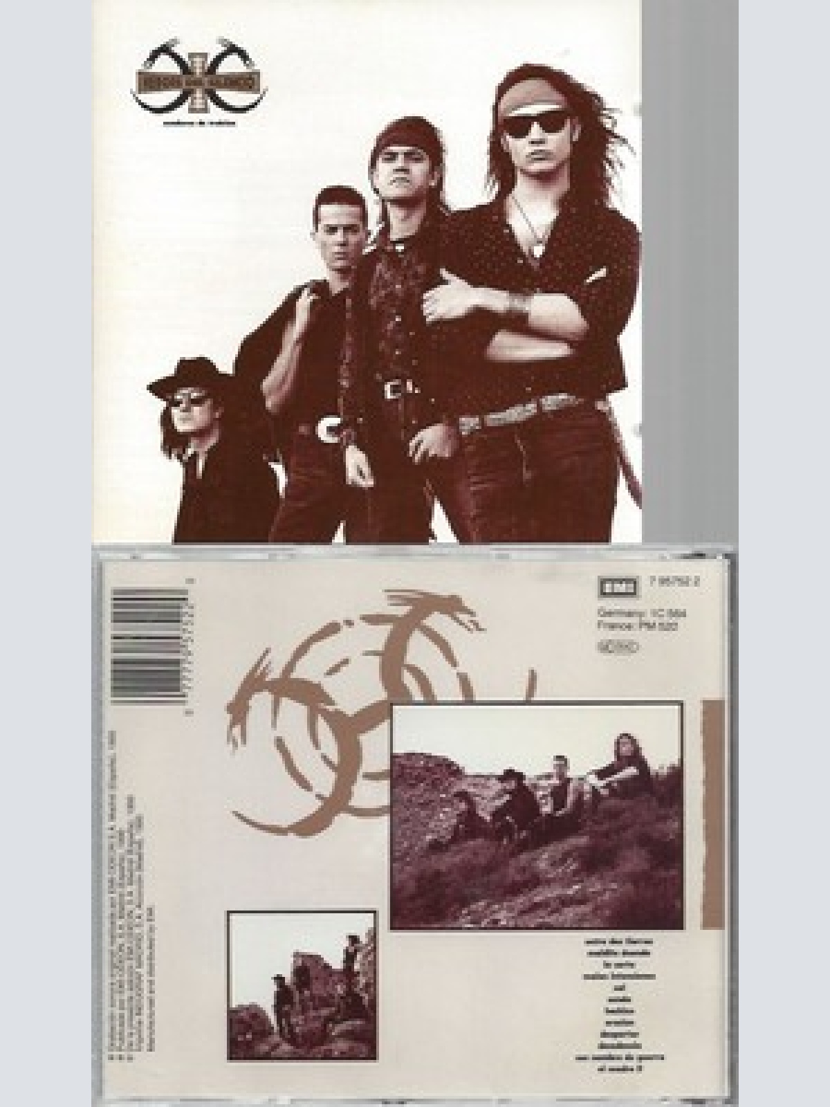 CD--HEROES DEL SILENCIO--SENDEROS DE TRAICION