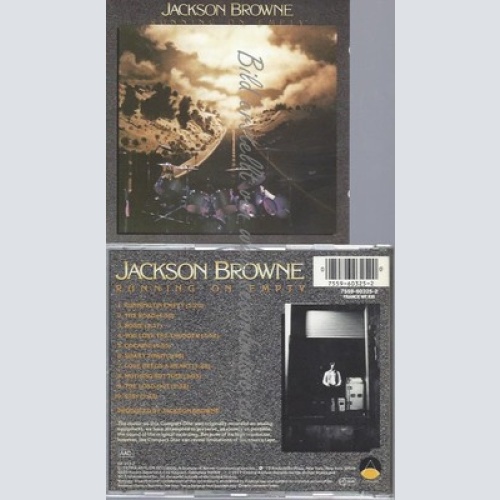 CD--JACKSON BROWNE--RUNNING ON EMPTY