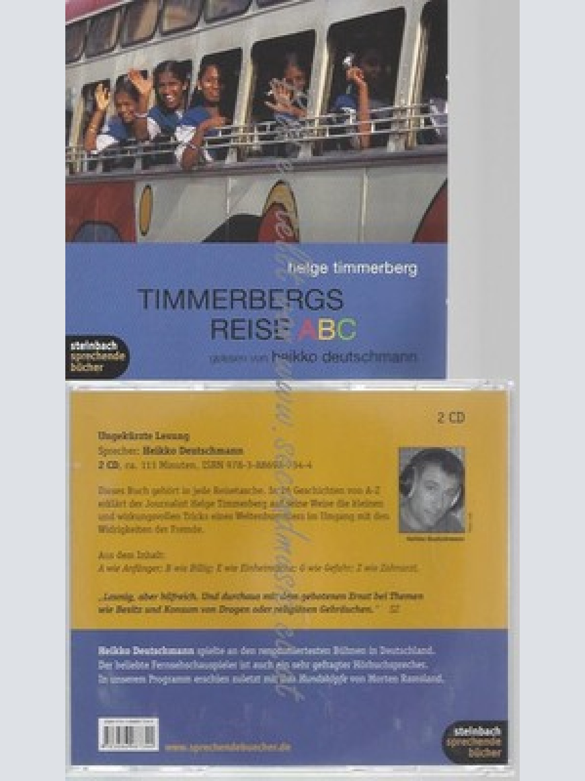 CD--HELGE TIMMERBERG UND HEIKKO DEUTSCHMANN--TIMMERBERGS REISE ABC. 2 CDS1. MÄRZ