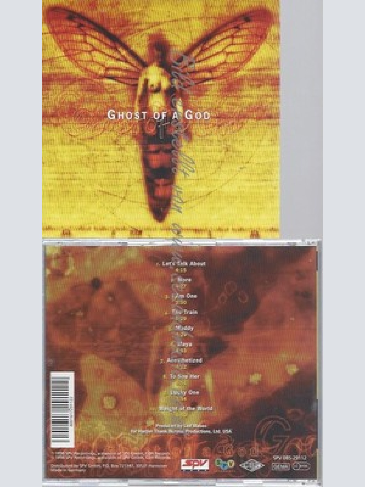 CD--GHOST OF A GOD--GHOST OF A GOD