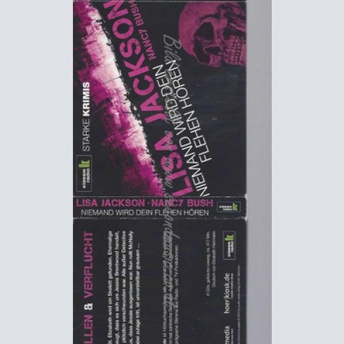 CD--LISA JACKSON UND NANCY BUSH--NIEMAND WIRD DEIN FLEHEN HÖREN, 6 CDS -KLASSIK