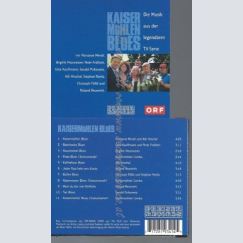 CD--MARIANNE MENDT UND VARIOUS--KAISERMÜHLENBLUES - DIE MUSIK AUS DER LEGENDÄREN