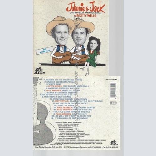 CD--JOHNNY & JACK--AT KWKH