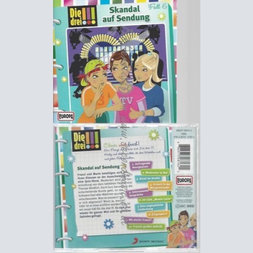 CD--KANDAL AUF SENDUNG/ DIE DREI !!!--006