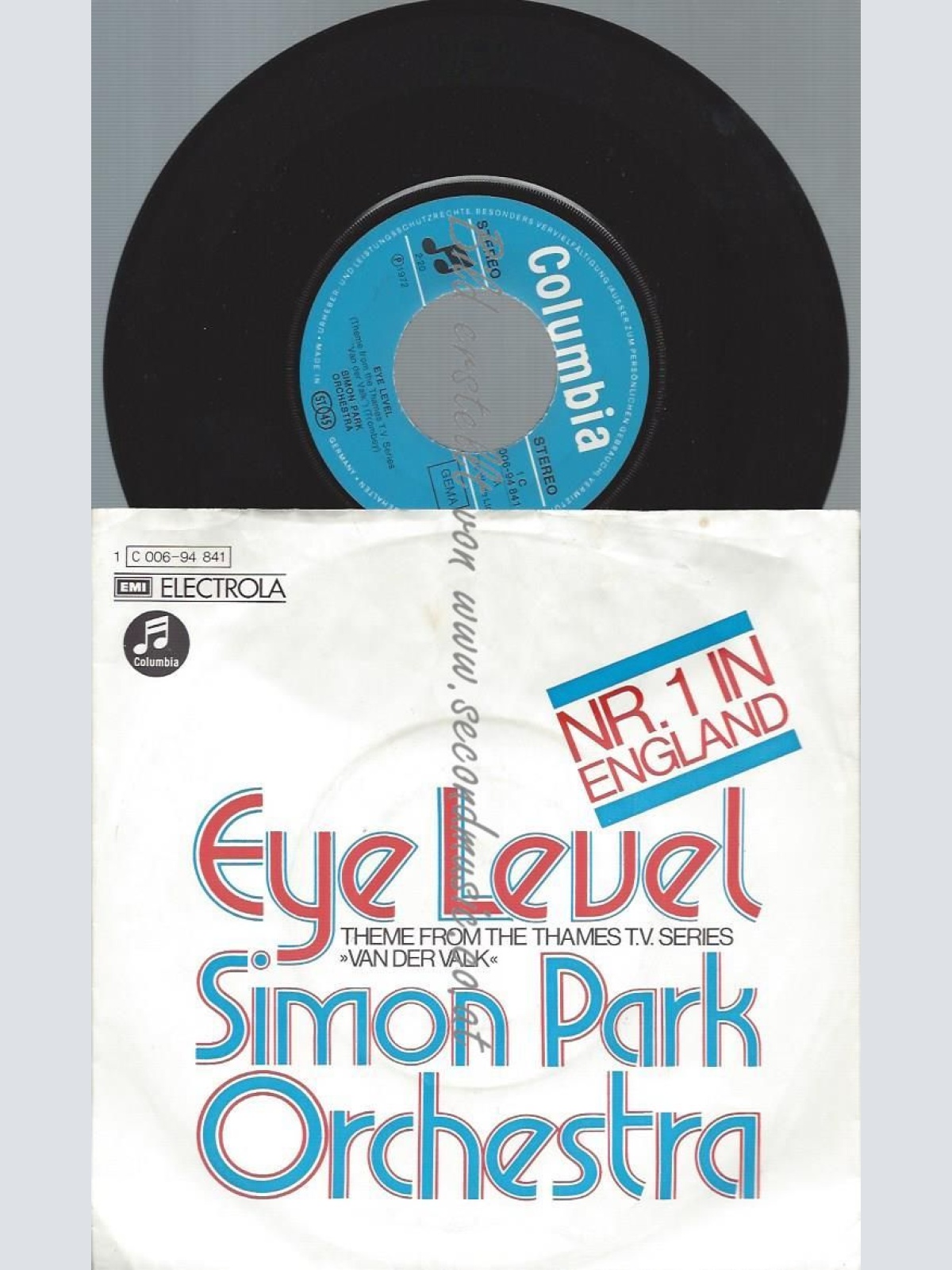 7"   The Simon Park Orchestra  Eye Level