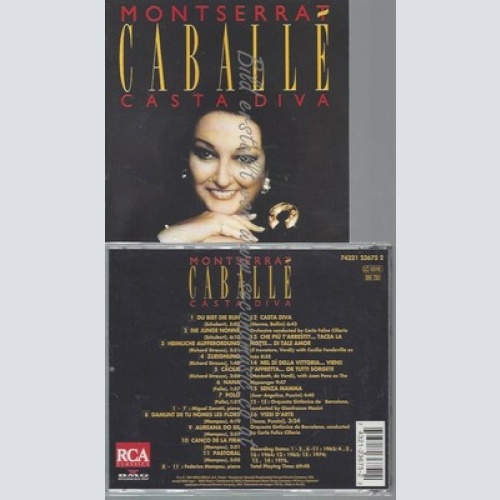CD--CABALLE,MONTSERRAT UND VARIOUS--CASTA DIVA
