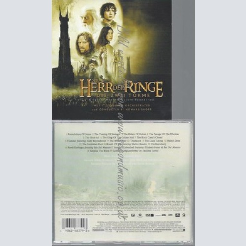 CD--EMILIANA TORRINI UND HOWARD SHORE--DER HERR DER RINGE - DIE ZWEI TÜRME | SOU
