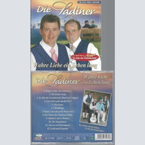 CD--DIE LADINER--WAHRE LIEBE, EIN LEBEN LANG