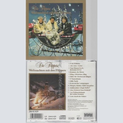 CD--DIE FLIPPERS--WEIHNACHTEN MIT DEN FLIPPERS