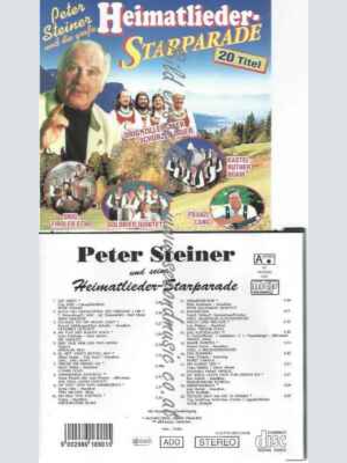 CD--Peter Steiner und seine Heimatlieder-Starparade