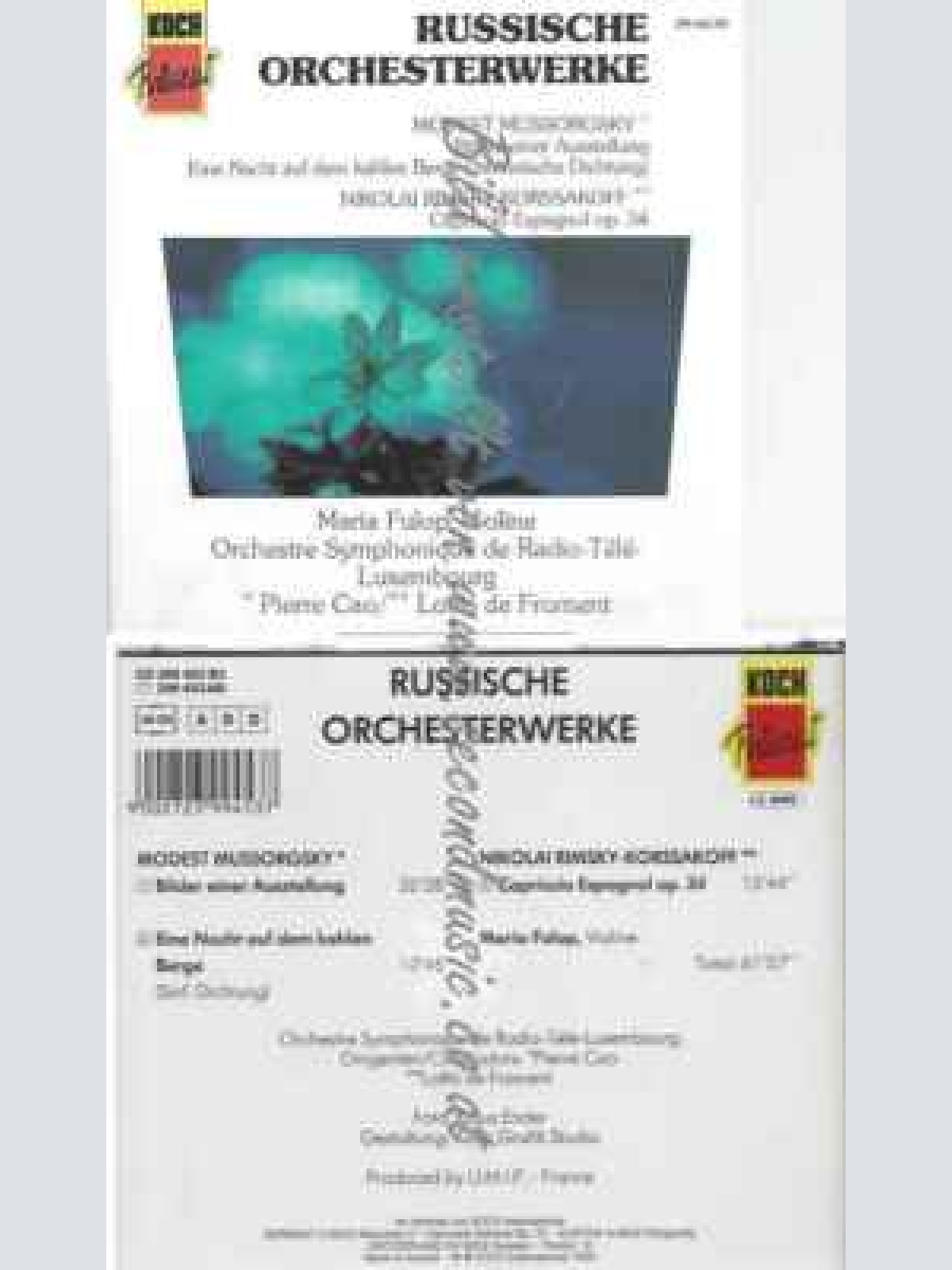 CD--Rtlso und Various | --Russische Orchesterwerke