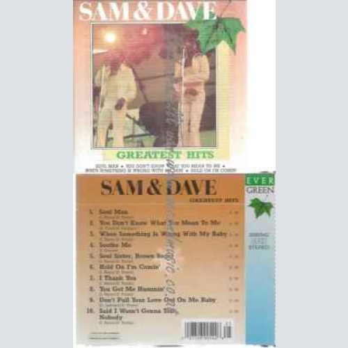 CD--Sam & Dave-- Original Hits - Atlantic Soul Classics