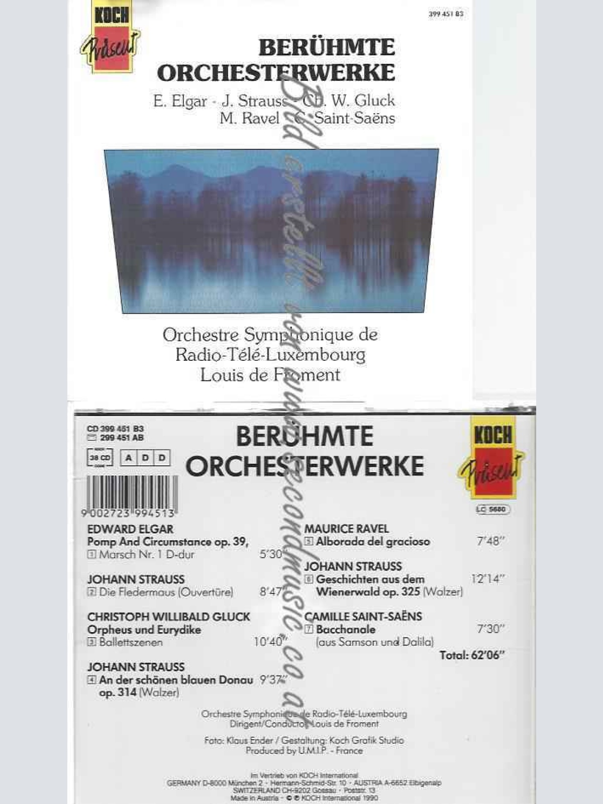 CD--Rtlso und Various | --Berühmte Orchesterwerke