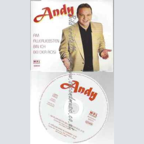 CD--Andy--Am Allerliebsten Bin Ich Bei der Rosi