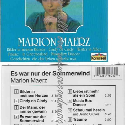 CD--Marion Maerz--Es war nur der Sommerwind