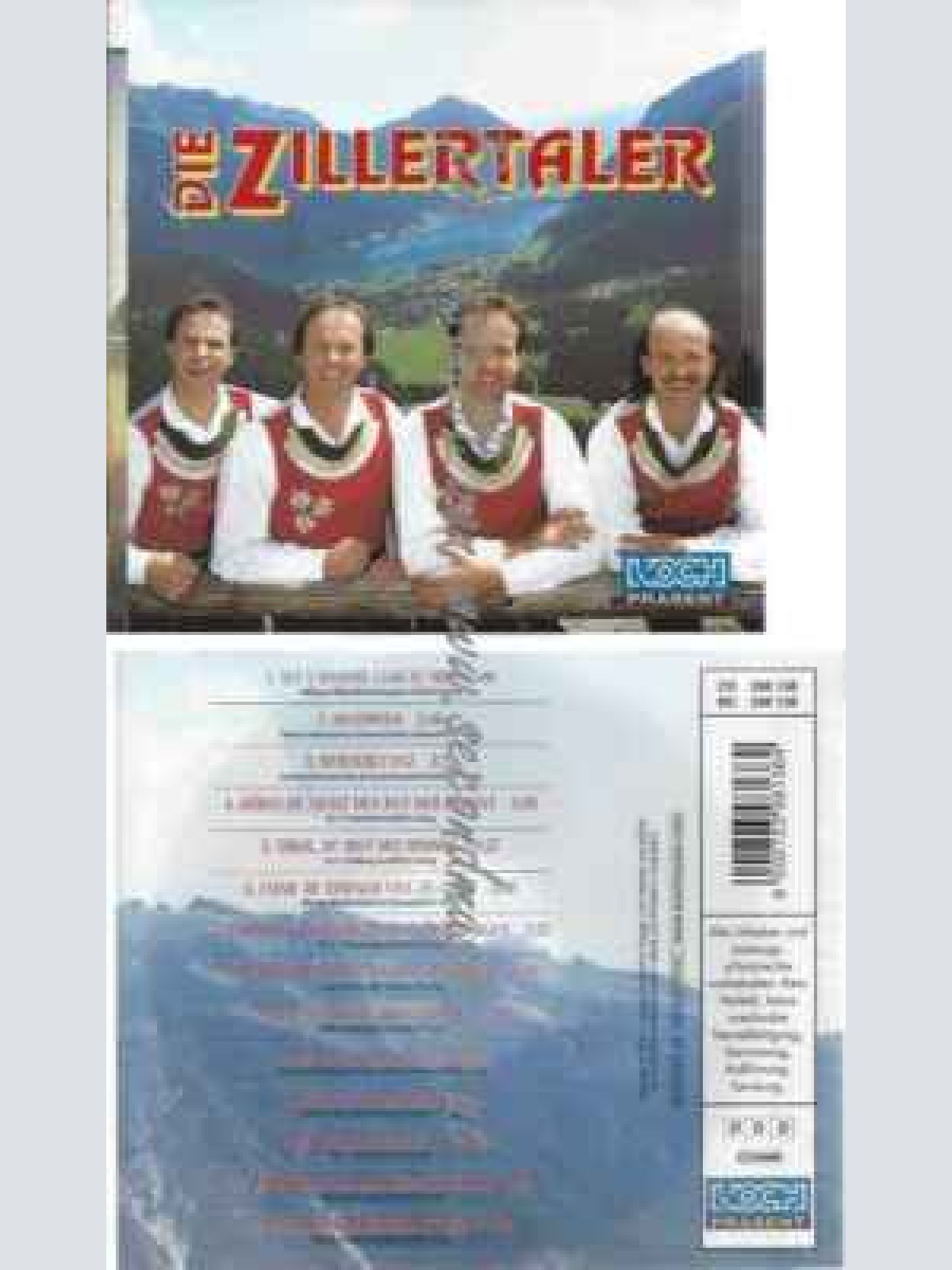 CD--Zillertaler,die | --Sei a Bisserl Liab zu Mir