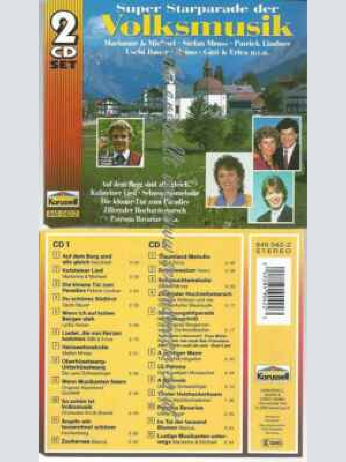 CD-- Super Starparade der Volksmusik