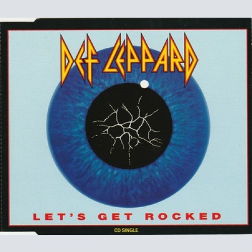 CD, Single Def Leppard - Let's Get Rocked