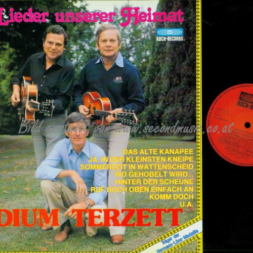 LP--  Medium Terzett – Die Lieder Unserer Heimat   /NM