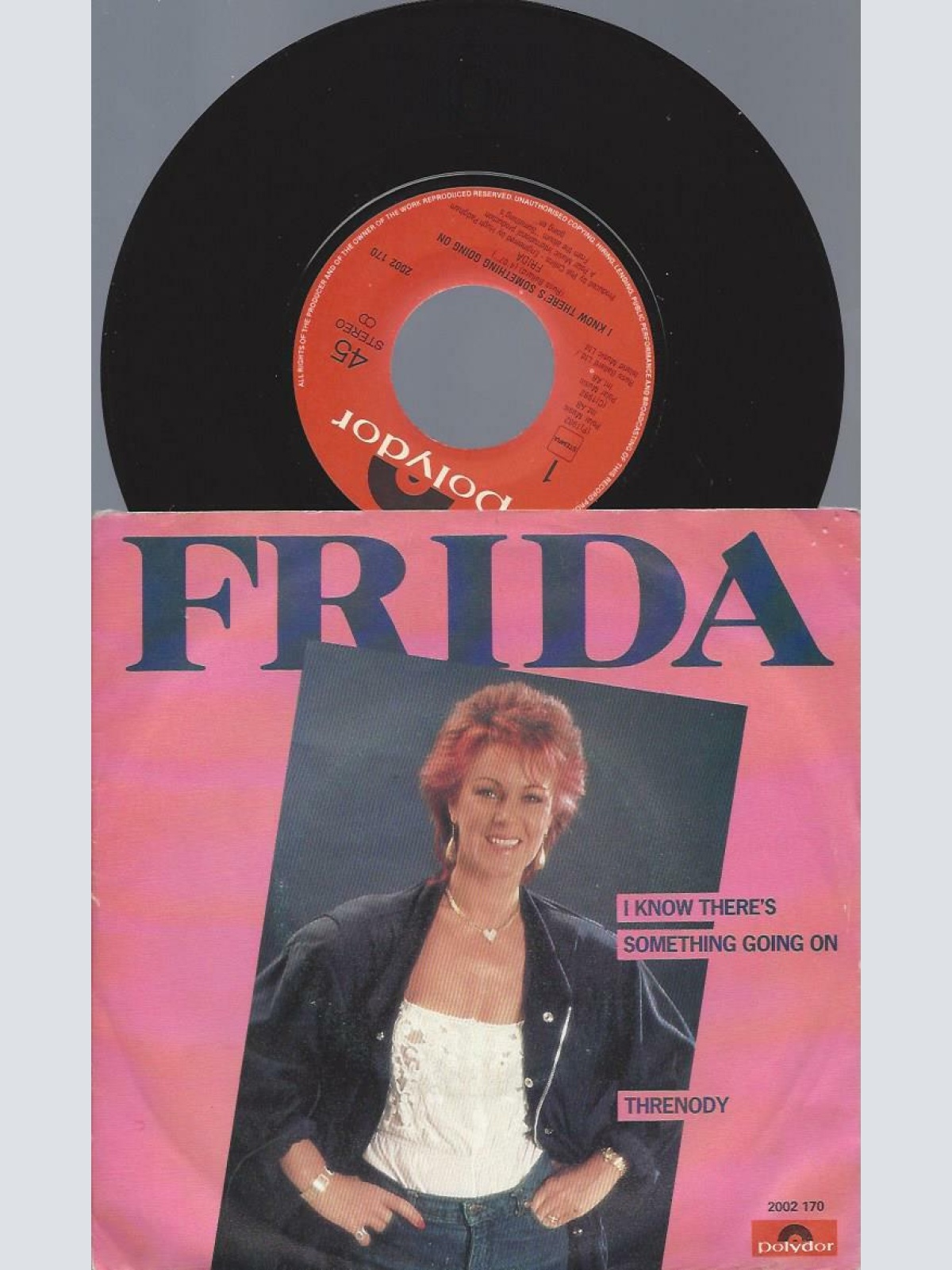 7"    Frida – I Know There's Something Going On