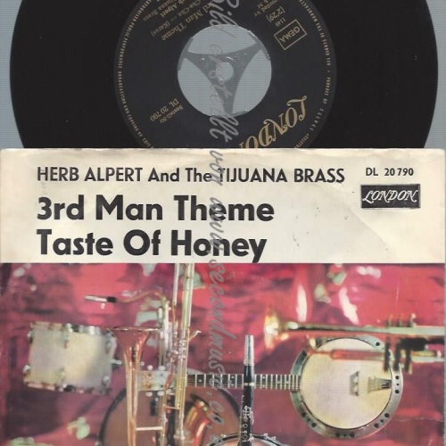 7"  Herb Alpert And The Tijuana Brass – 3rd Man Theme